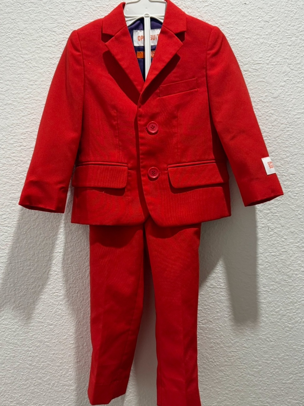 OshKosh B'gosh Red Boys' Dress Jacket & Pants Set